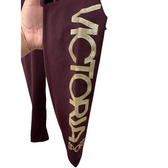 Victoria’s Secret Knock Out Leggings Active Stretchy Medium Size - Picture 2 of 4